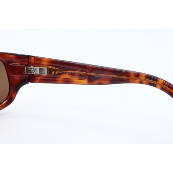 Maui Jim Stingray MJ 103-10 Rectangle Tortoise Sunglasses Polarized Brown NEW - Picture 6 of 7